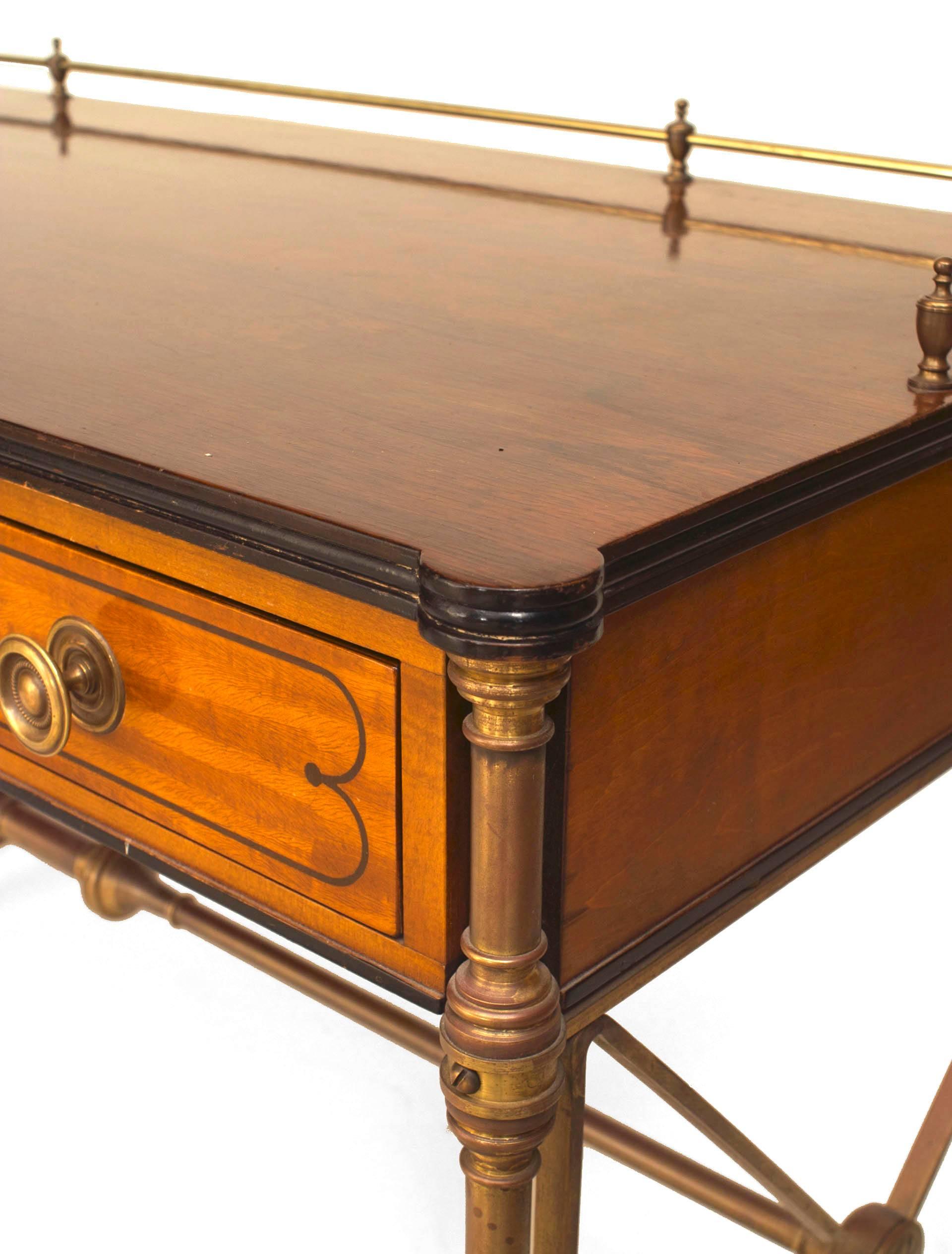 1940's French Charles X Desk by Kittinger In Good Condition In New York, NY