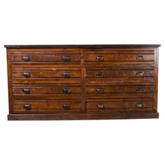 1940's French Chest of Drawers, Eight Drawer