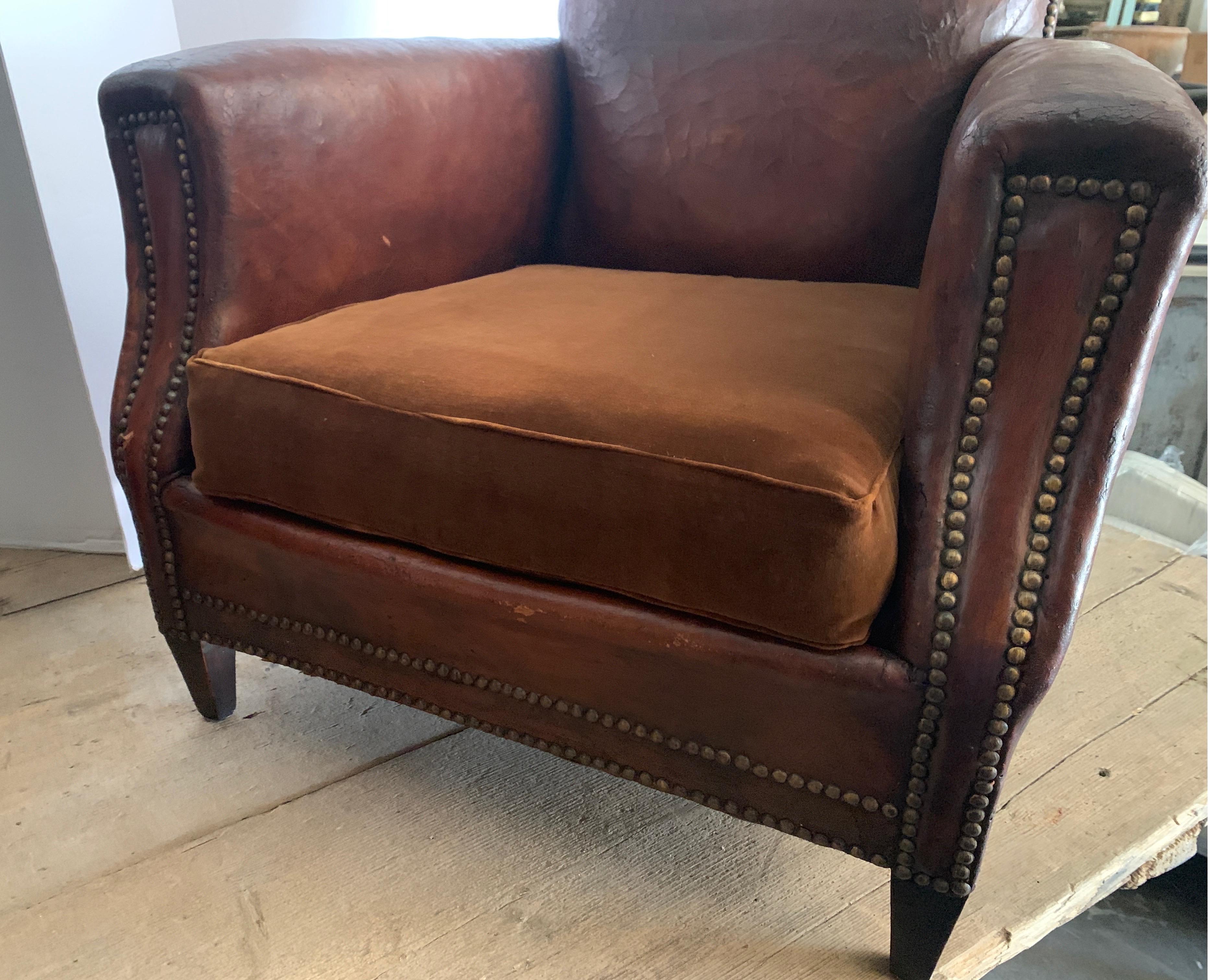 1940s club chair