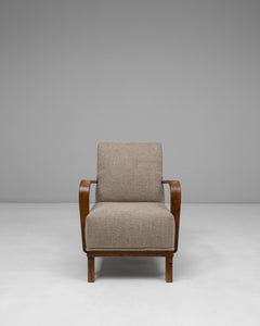 Poltrona imbottita da cocktail francese degli anni '40