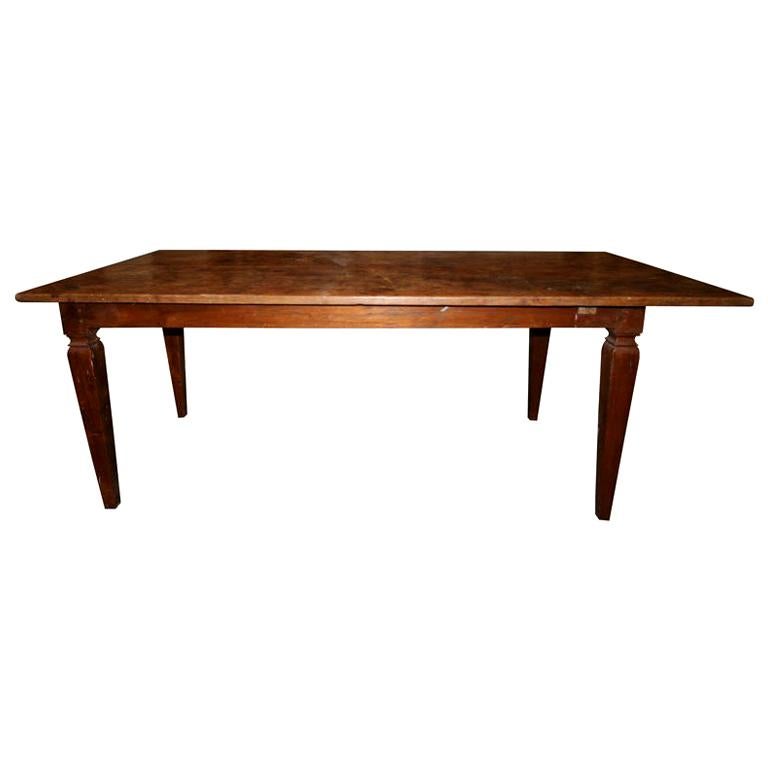 Français des années 1940  Table de ferme