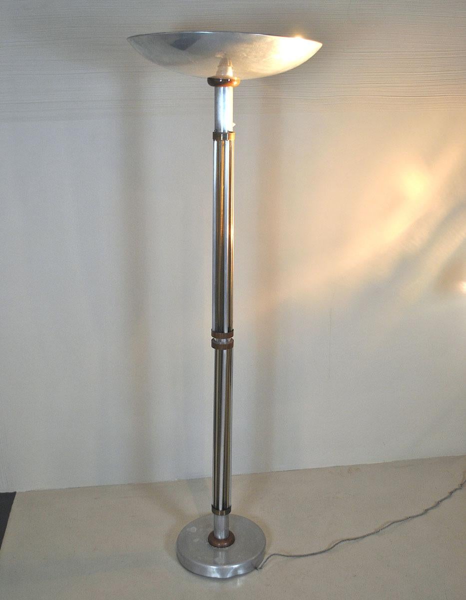 professional french all-copper crystal floor lamp for sale