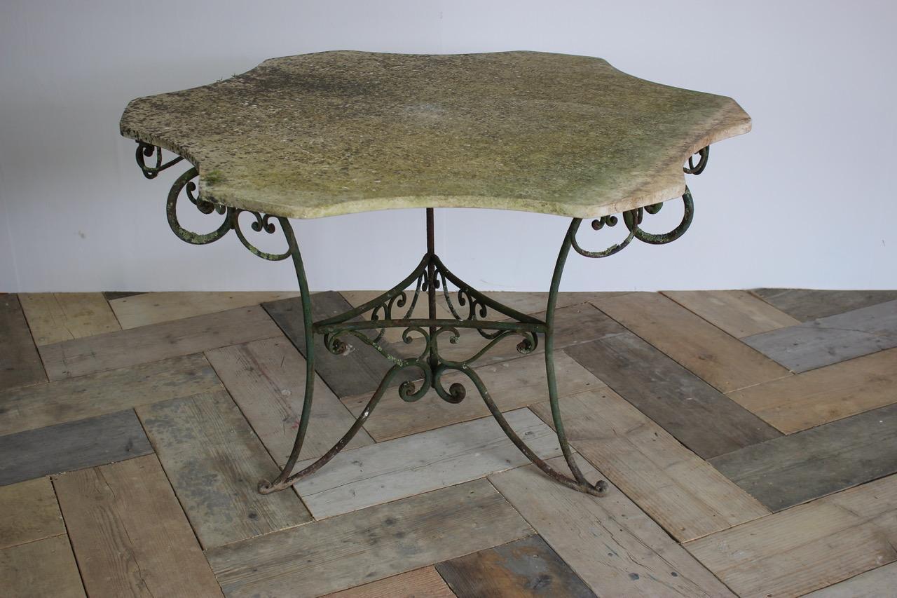 20th Century 1940s French Garden Table