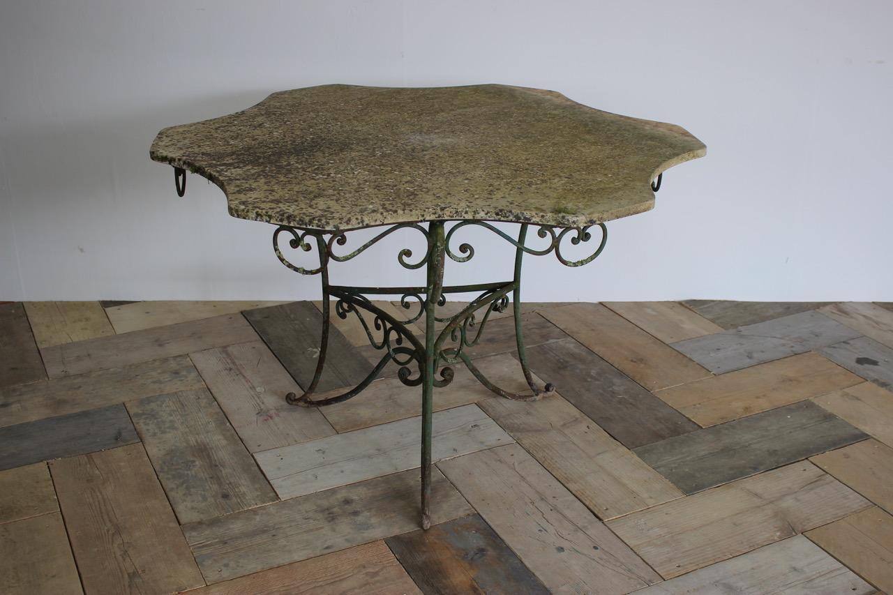 1940s French Garden Table 1