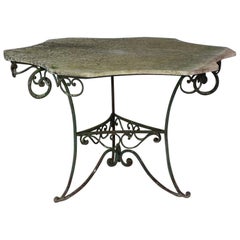 1940s French Garden Table
