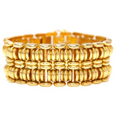 1940s French Gold Bracelet