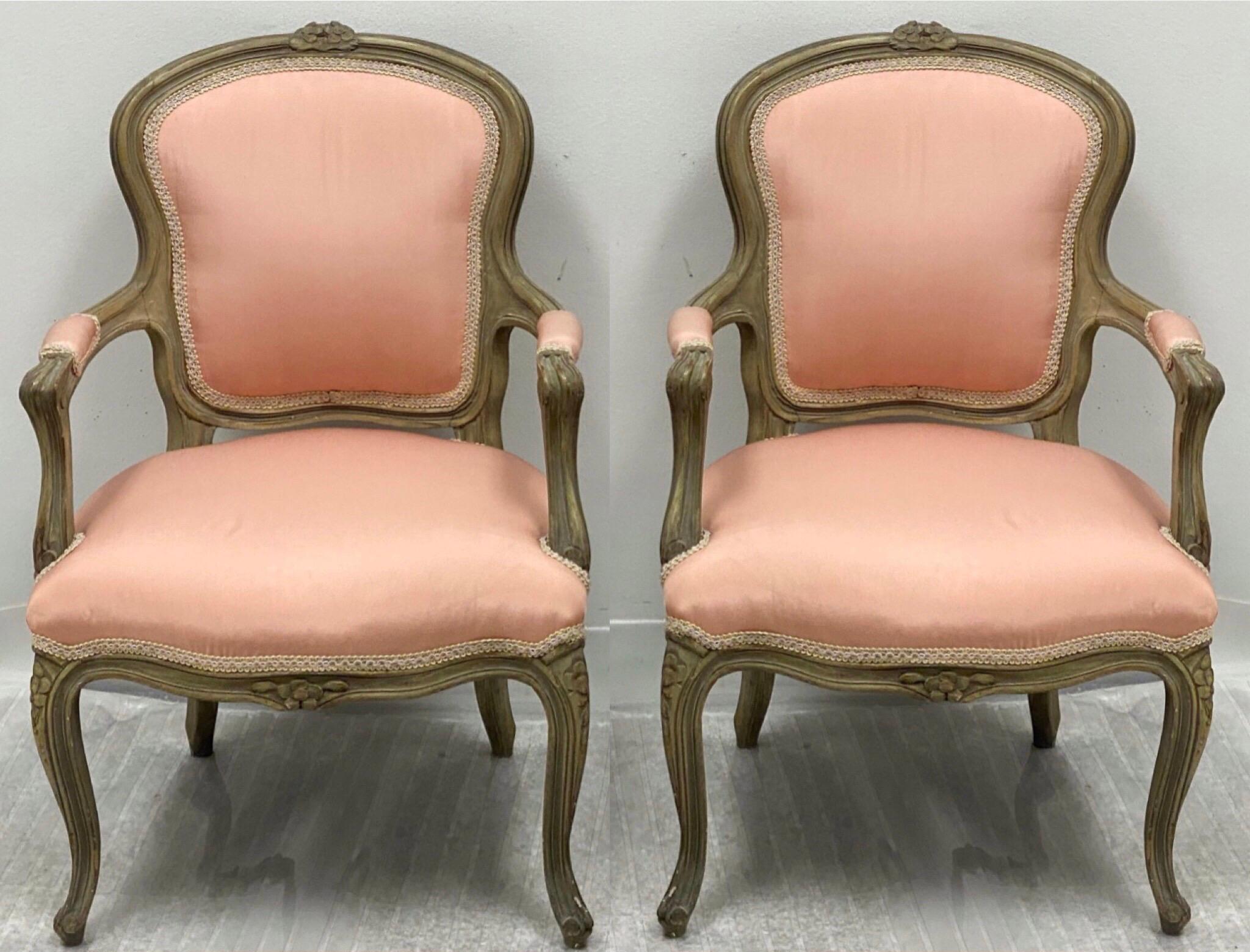 pink french chair