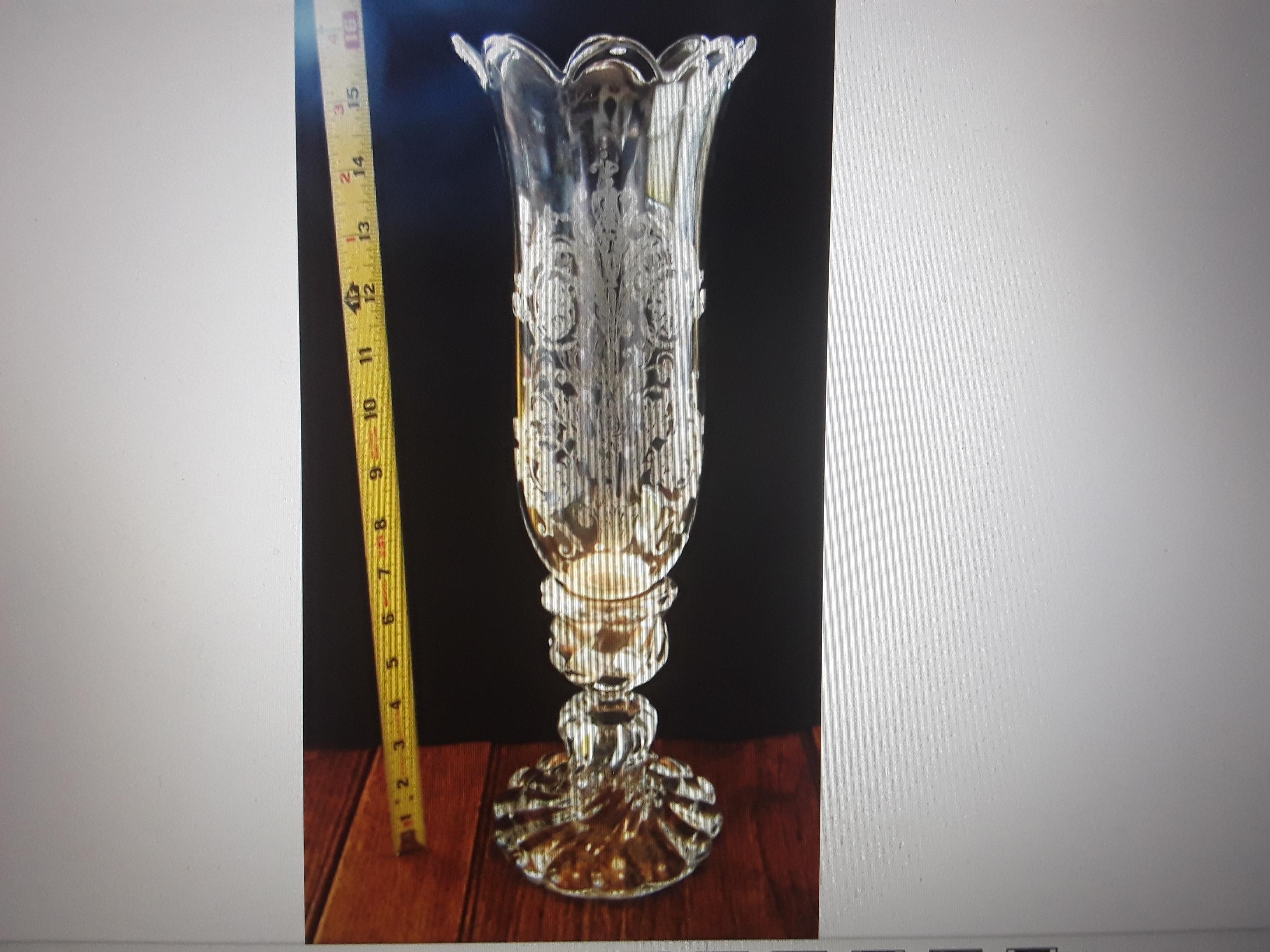 1940's French Hollywood Regency Crystal 