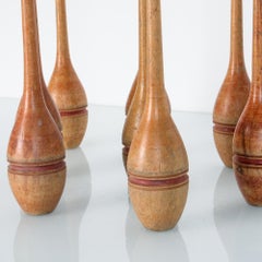 1940s French Juggling Clubs