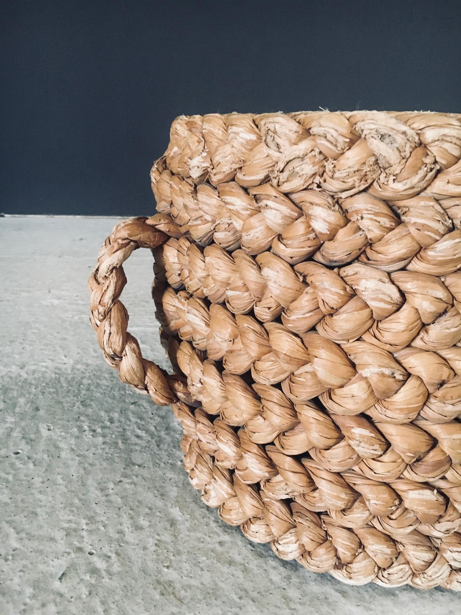 1940's French Mediterranean Design Low Rope Stool by Audoux Minet For Sale 6