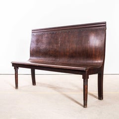 1940’s French Mid Length Station Bench