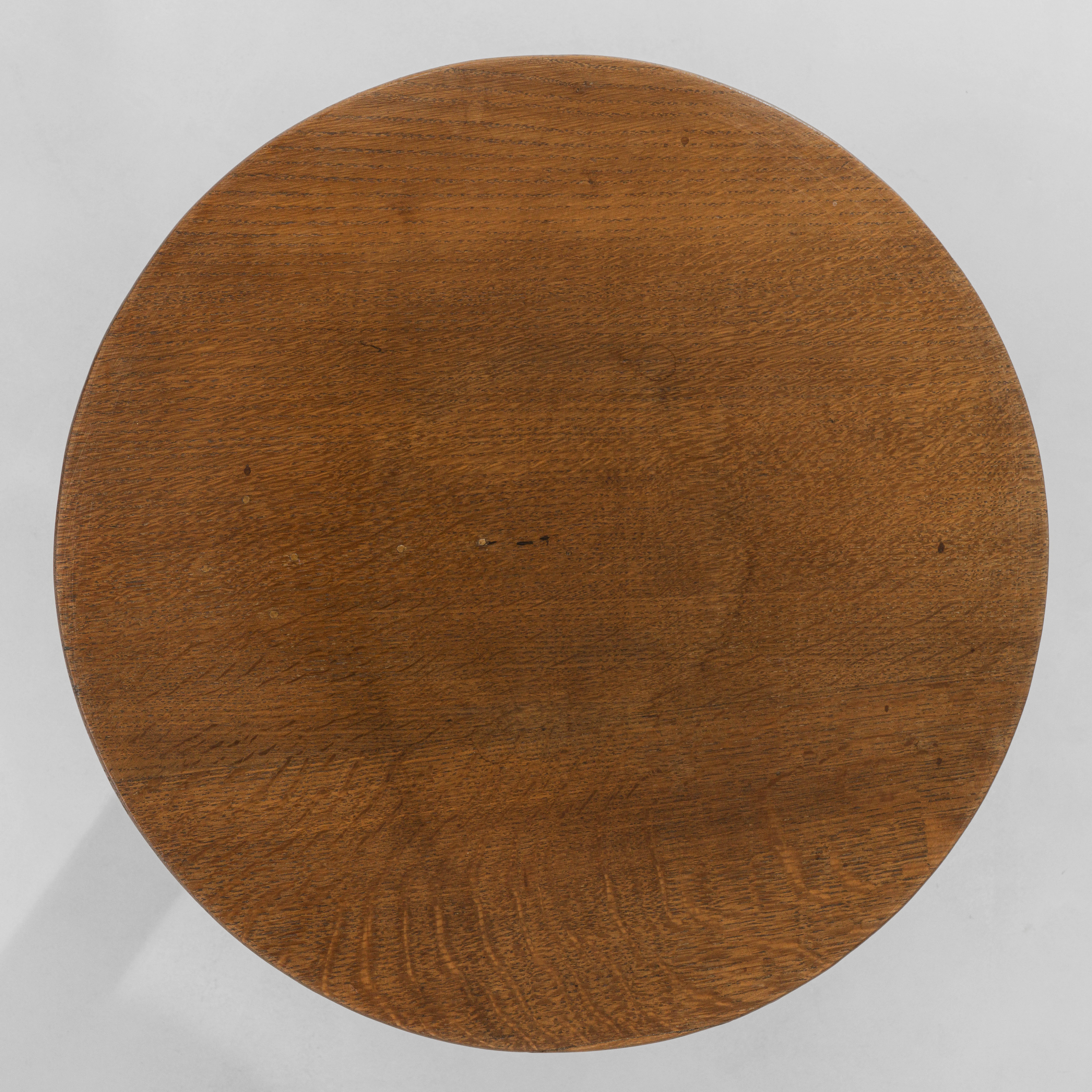 1940s French Modern Three-Tier Side Table en venta 5