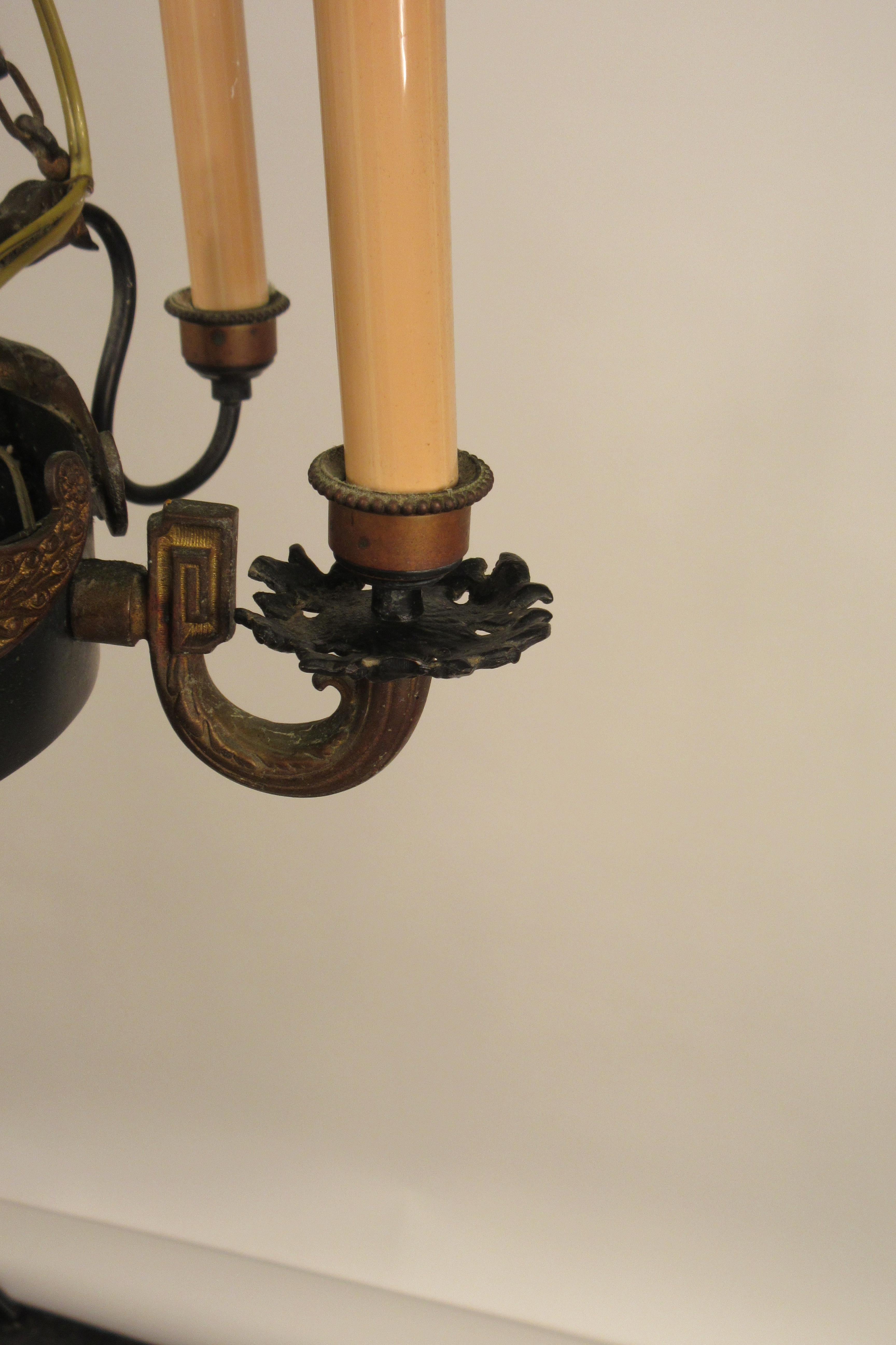 1940s French Neoclassical Small Chandelier 6