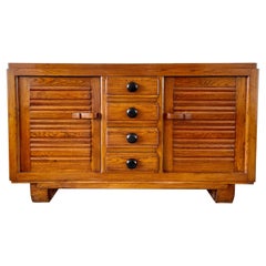 1940
s French Oak Cabinet