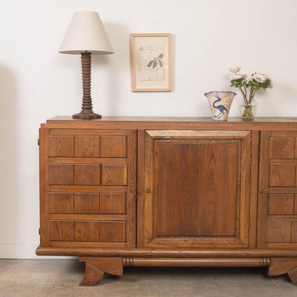 Francese Credenza in Oak francese del 1940 in vendita