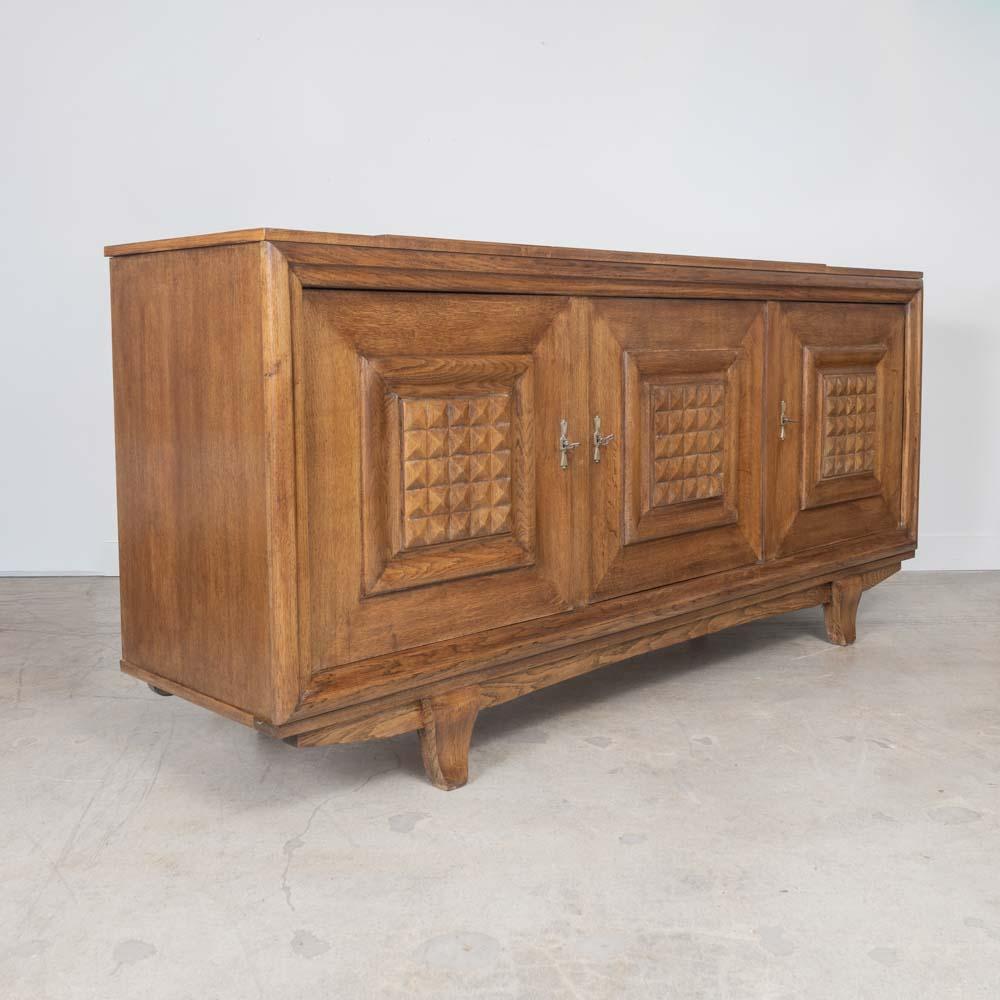 Credenza in Oak francese del 1940 1