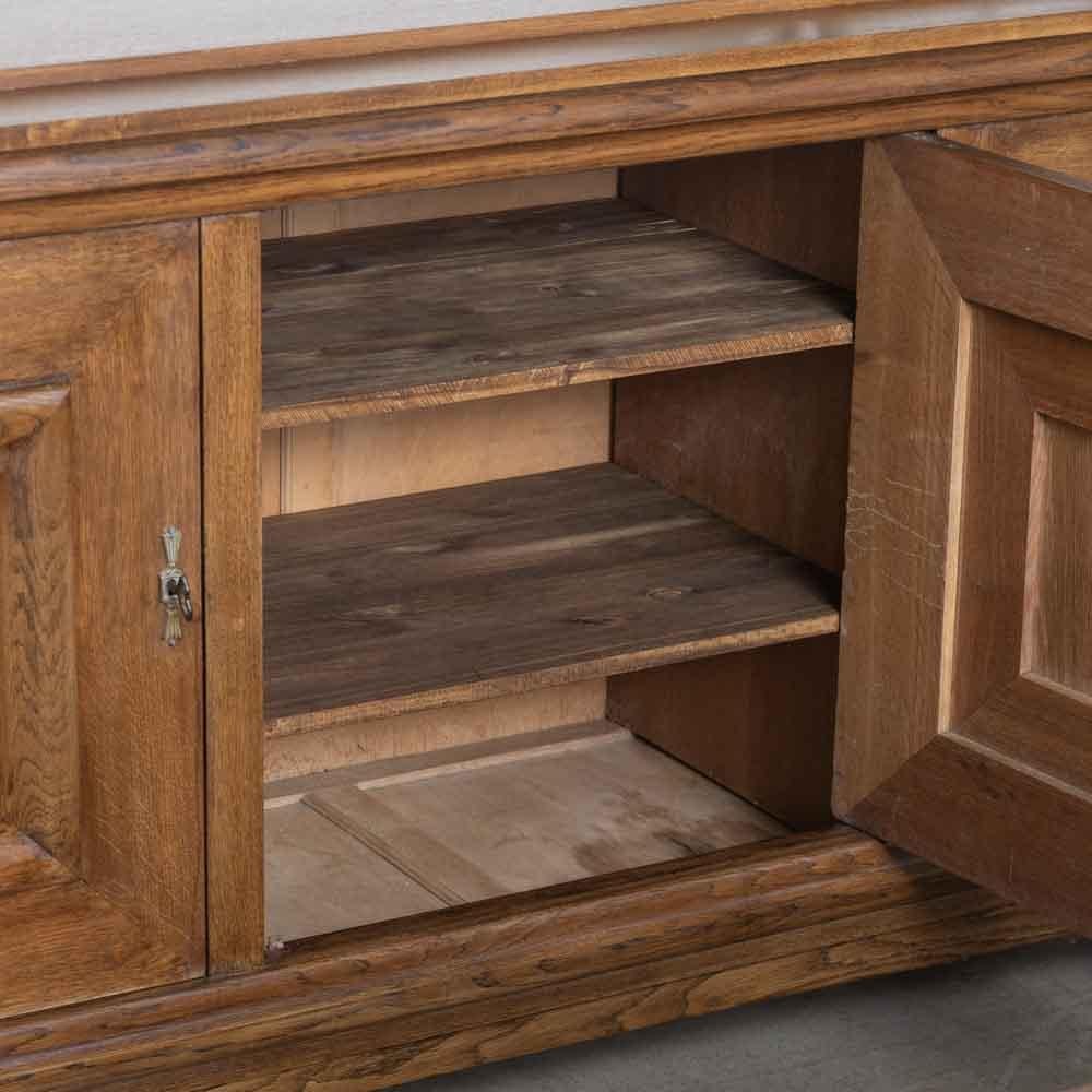 Quercia Credenza in Oak francese del 1940