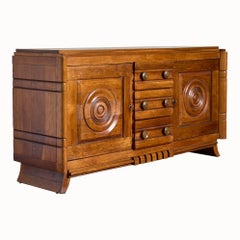 1940's French Oak Sideboard