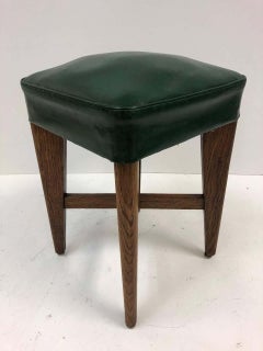 Tabourets en chêne français des années 1940