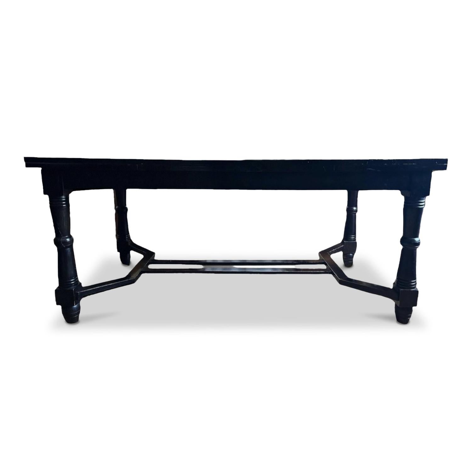 Mesa de Comedor de Roble Francés de 1940 con Hojas Extensibles

71,5