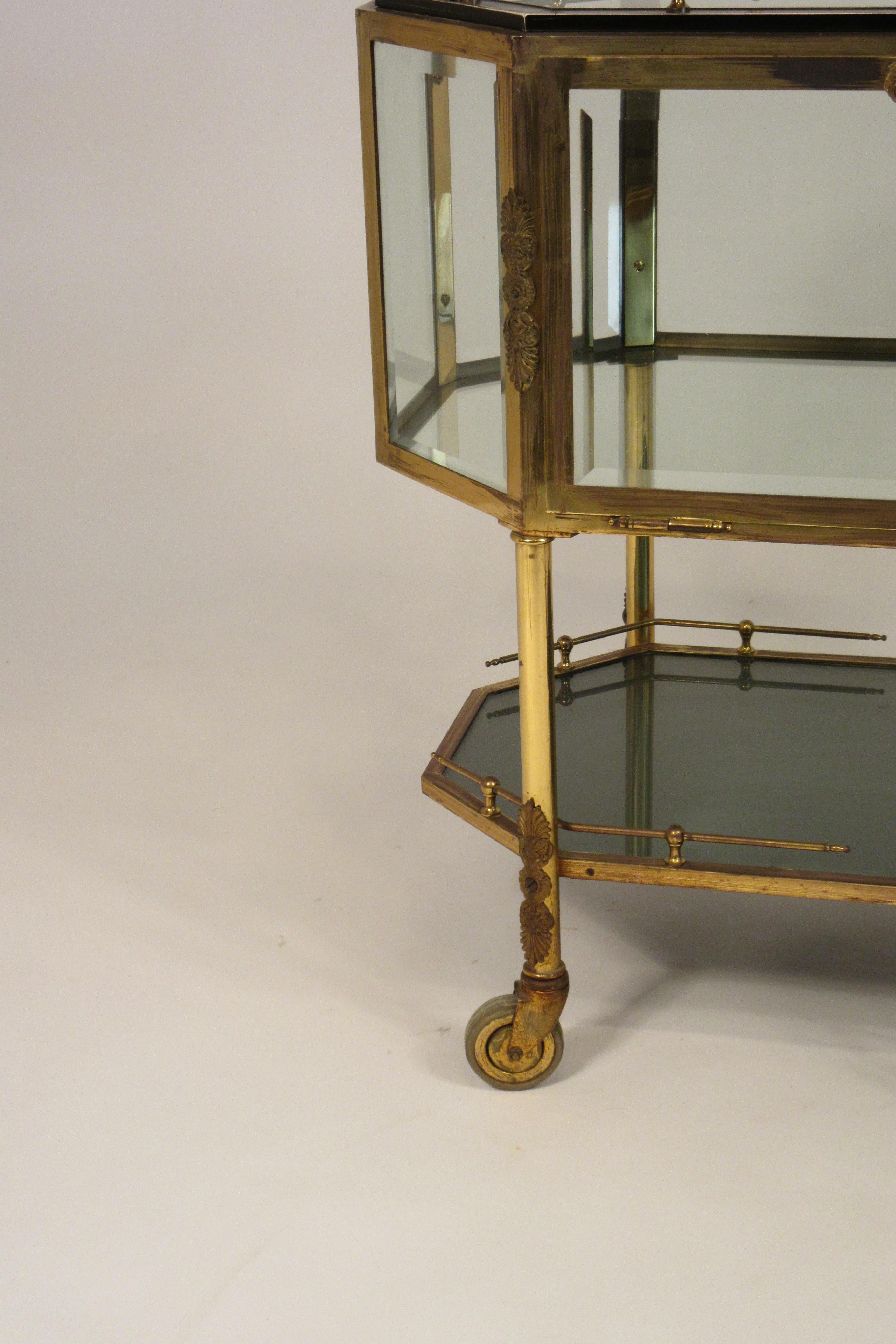 1940s French Pastry Cart /Bar Cart 7