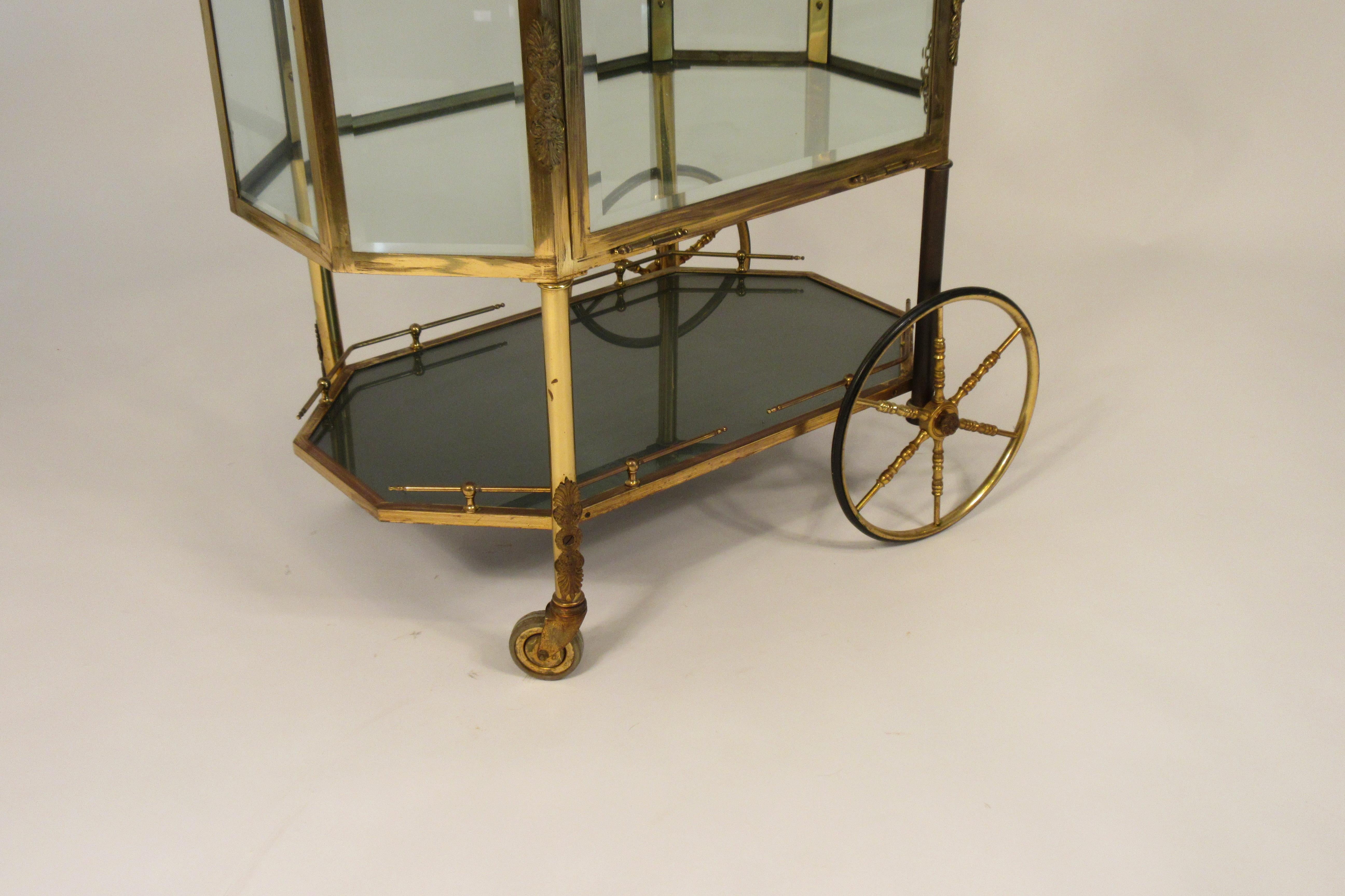 1940s French Pastry Cart /Bar Cart 12