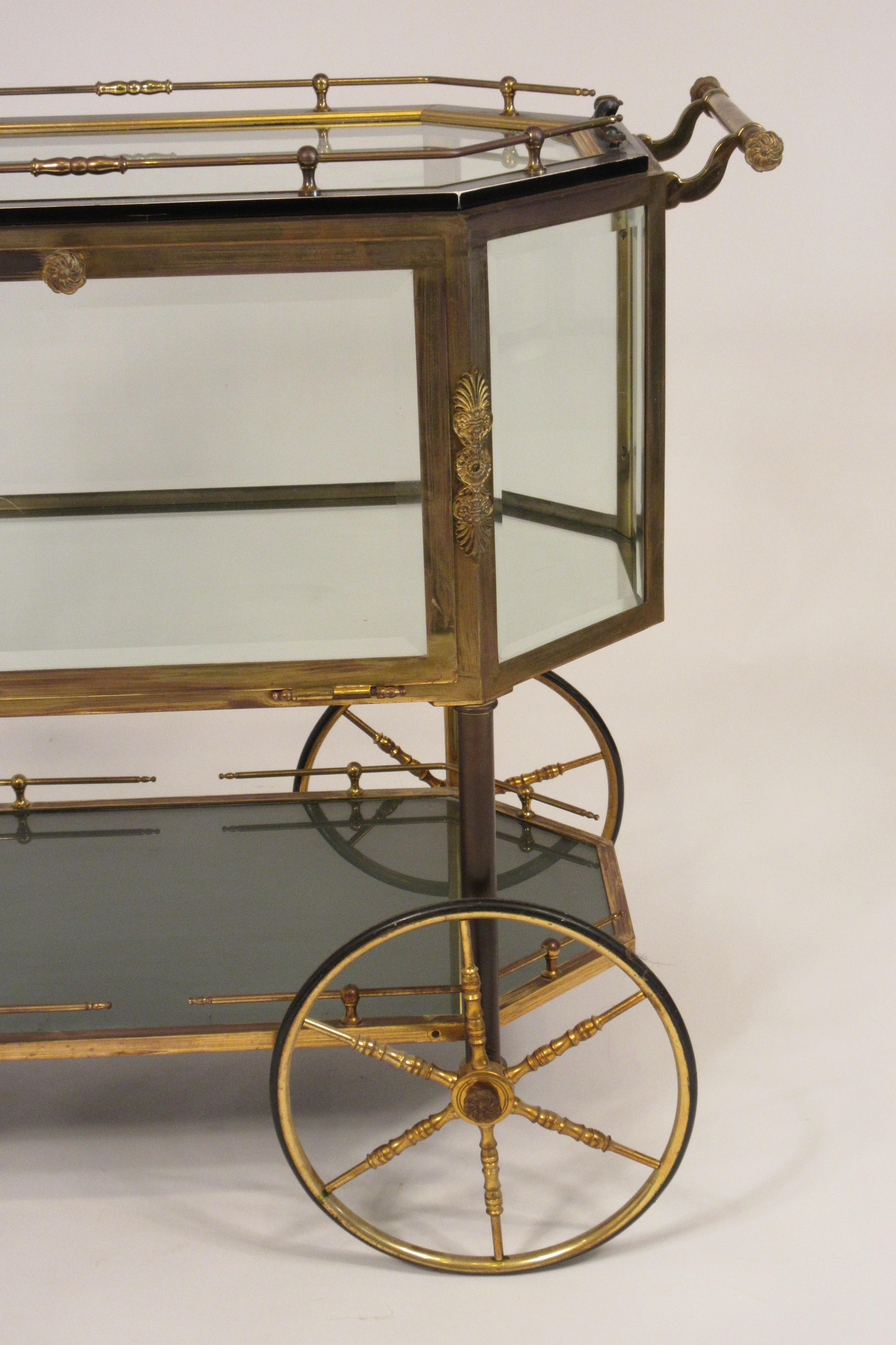 1940s French Pastry Cart /Bar Cart 4