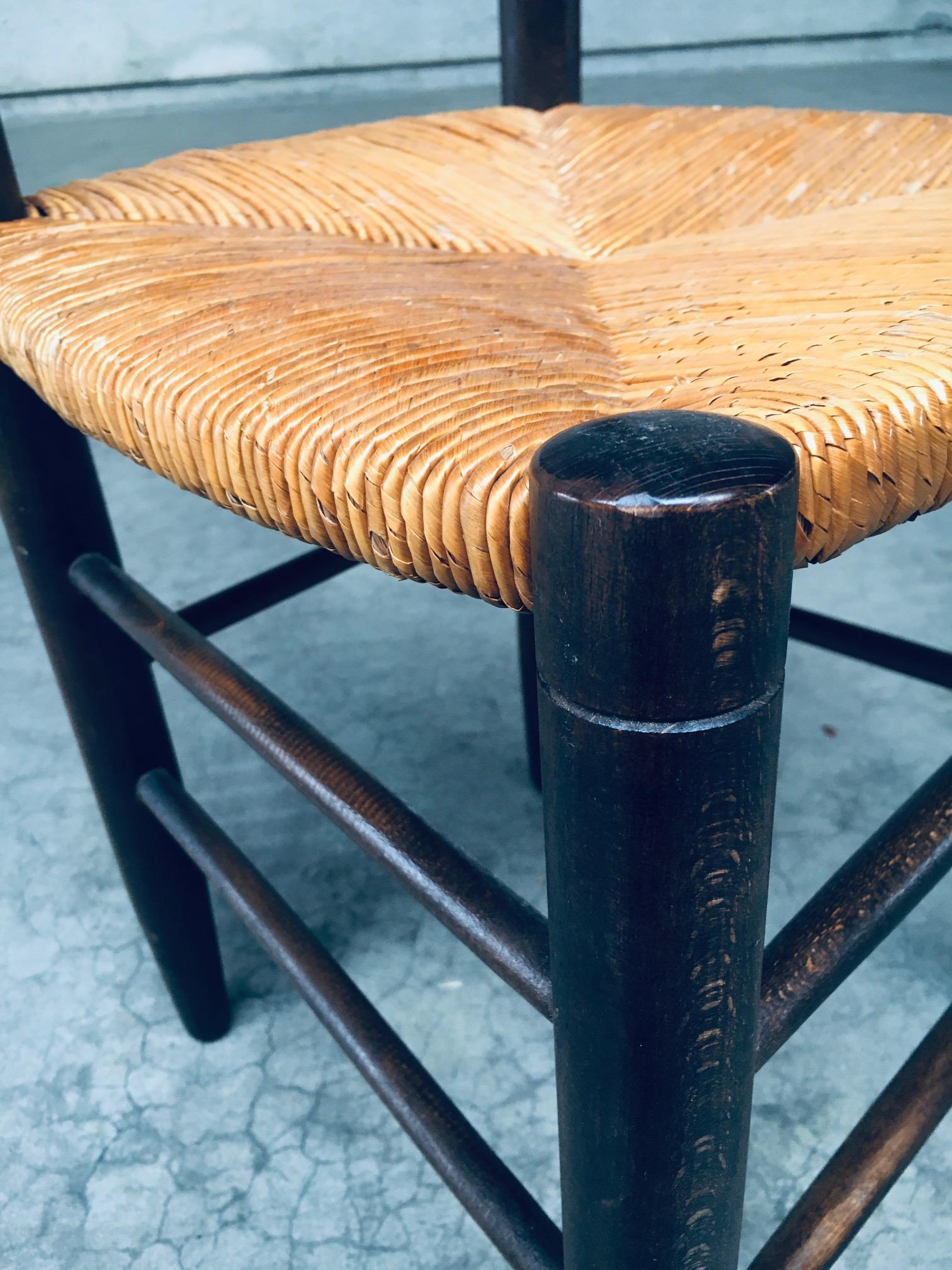 Sedie da pranzo Rush dal design provinciale francese degli anni '40 in vendita 7