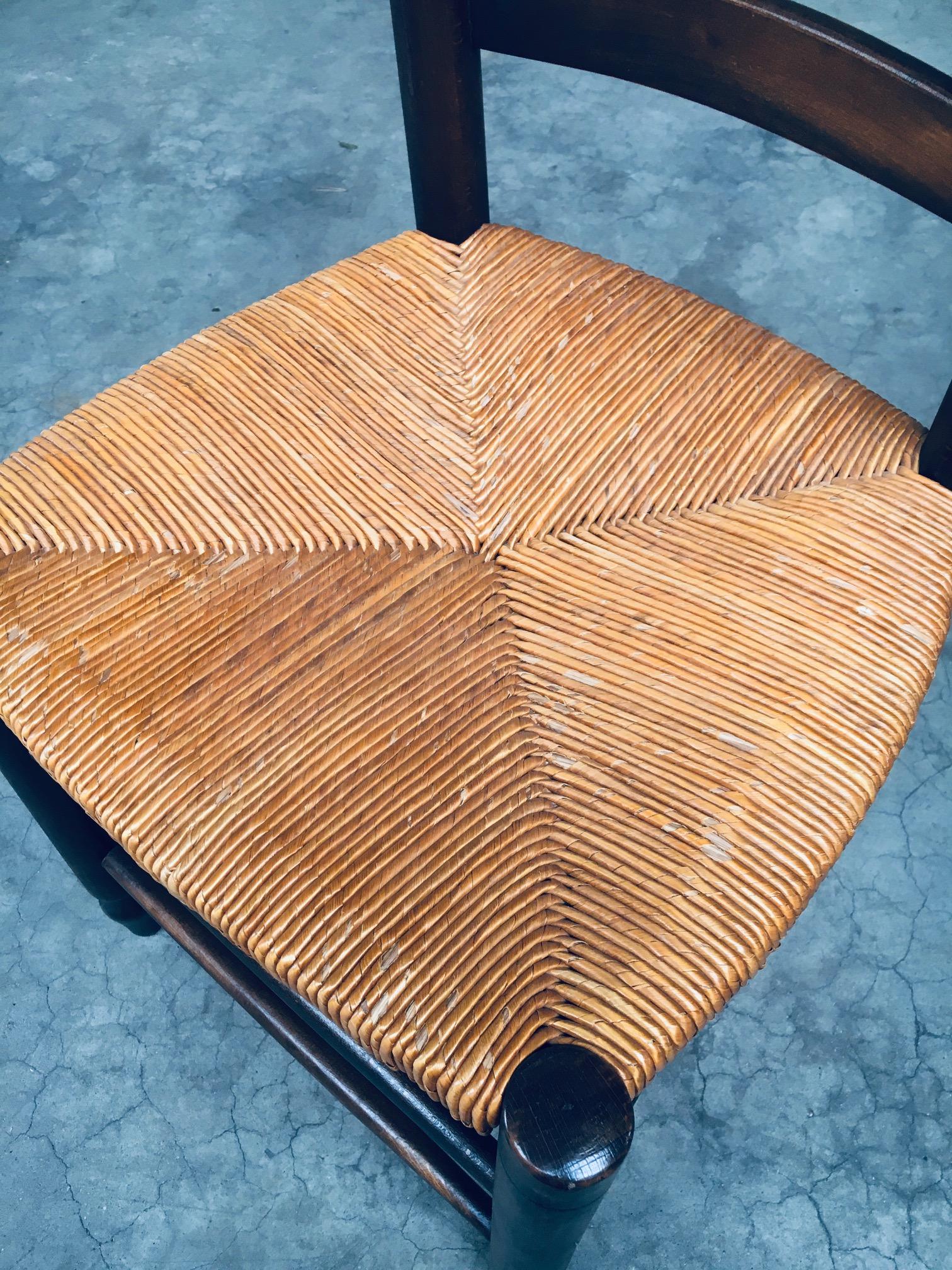 Sedie da pranzo Rush dal design provinciale francese degli anni '40 in vendita 12