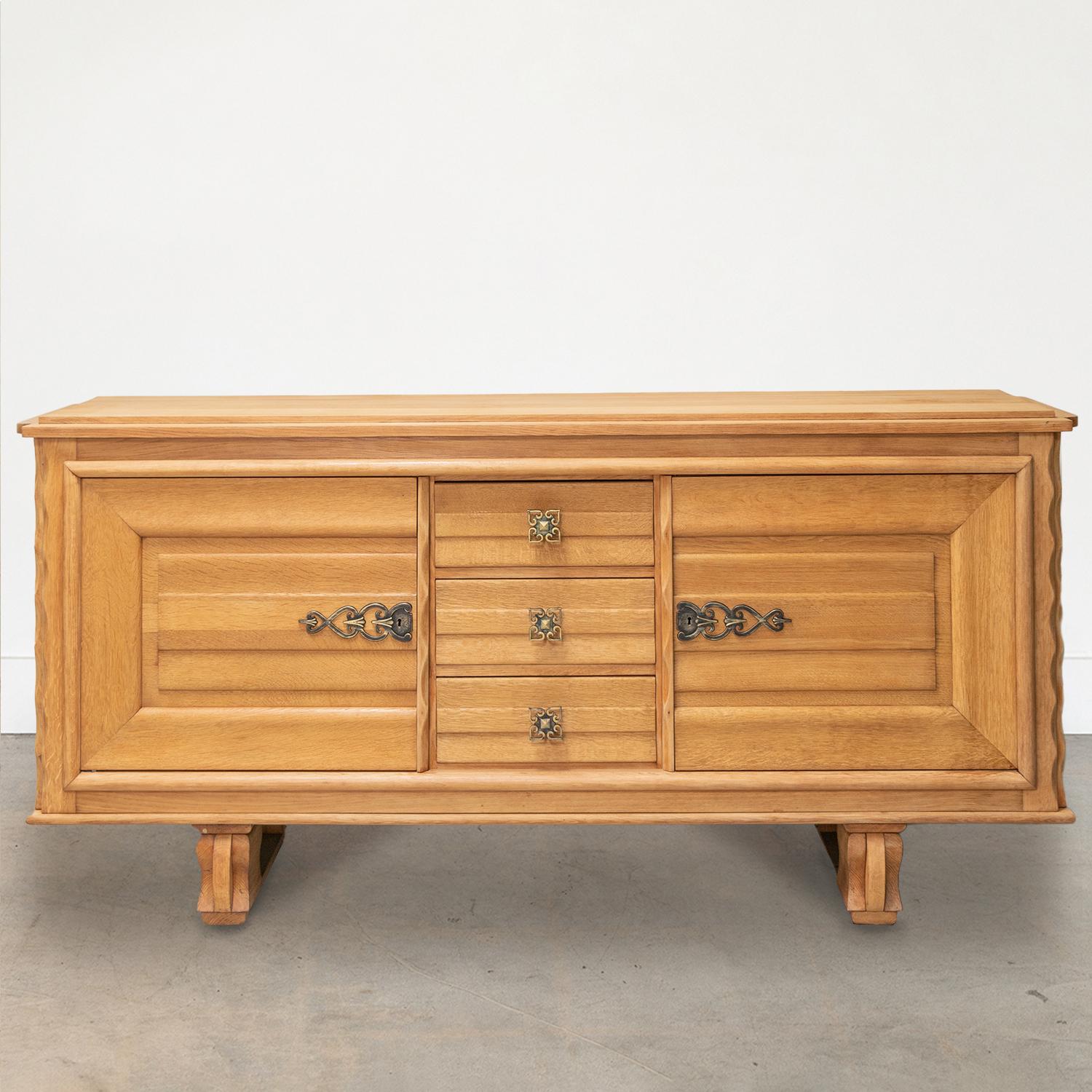 scalloped sideboard