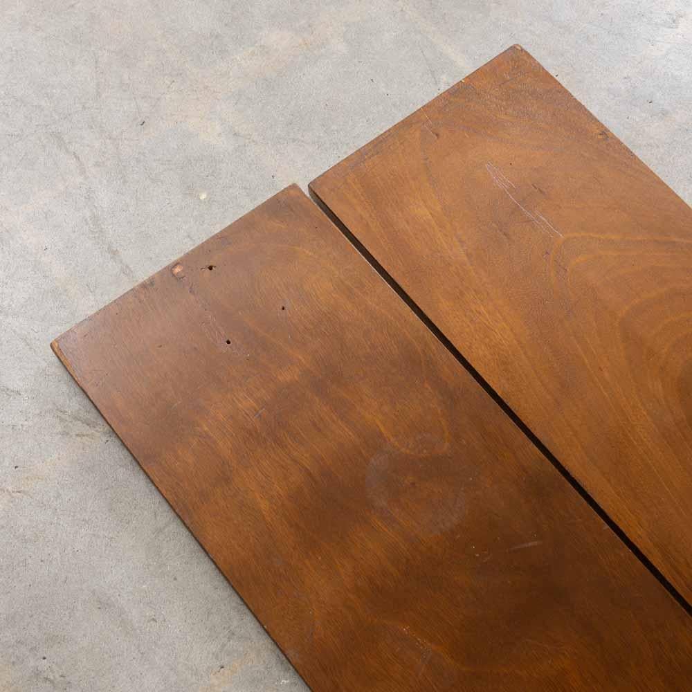 Tavolo da pranzo francese scultoreo in Wood degli anni '40 in vendita 10