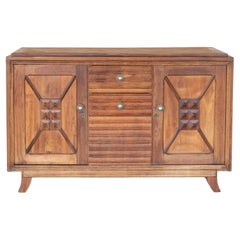 1940s French Sideboard in the Style of Charles Dudouyt
