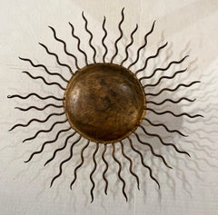 1940's French Small Wall or Ceiling Light Fixture