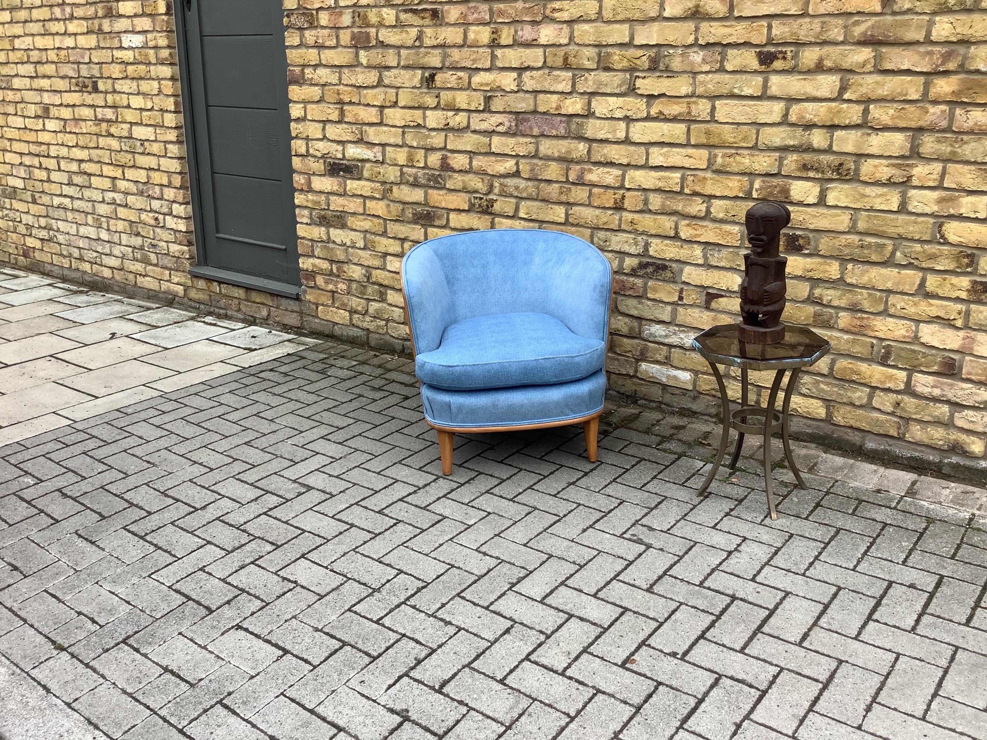 1940’s French Tub Chair In Good Condition In London, Lambeth
