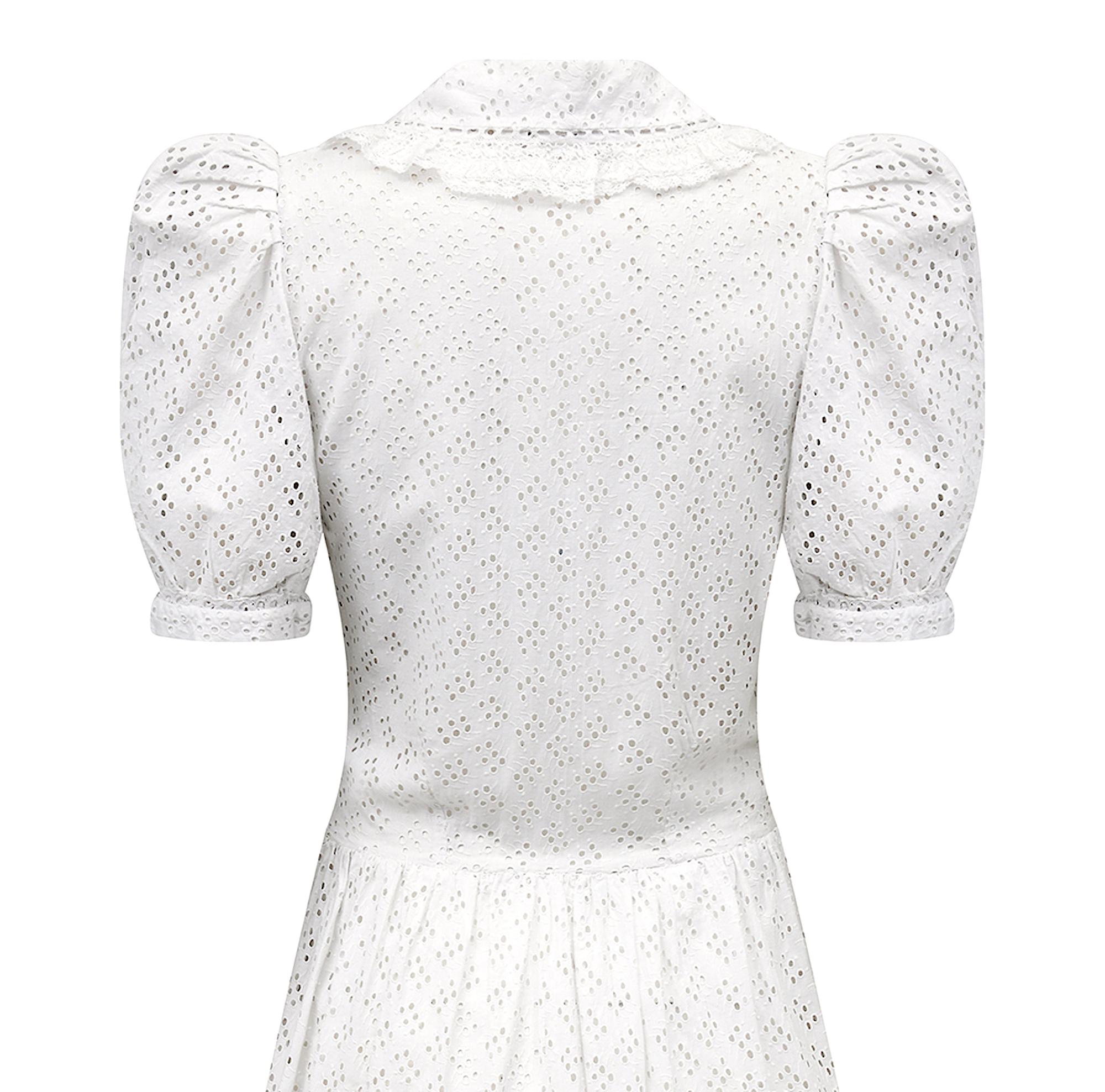 1940 white dress