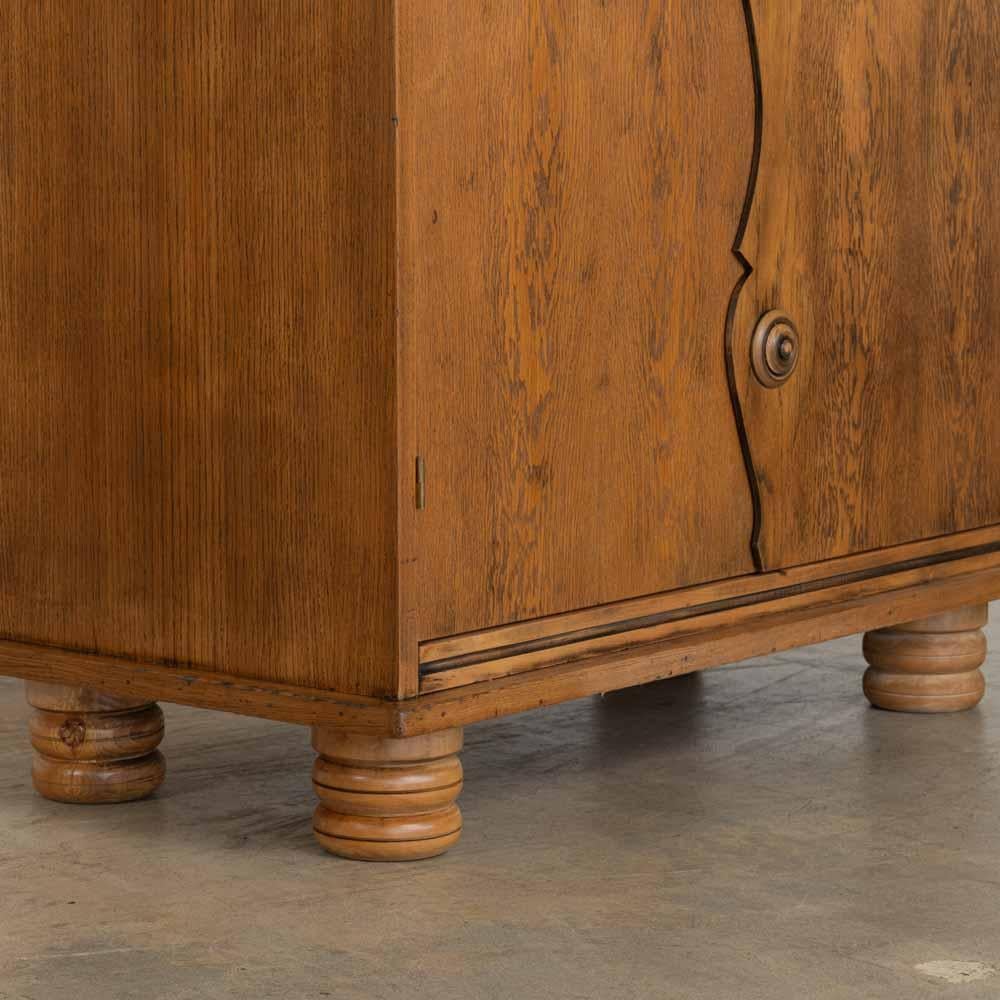 Armadio francese in Wood degli anni '40 di Charles Dudouyt in vendita 9