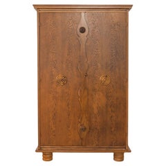 Armario francés de madera de los años 40 de Charles Dudouyt