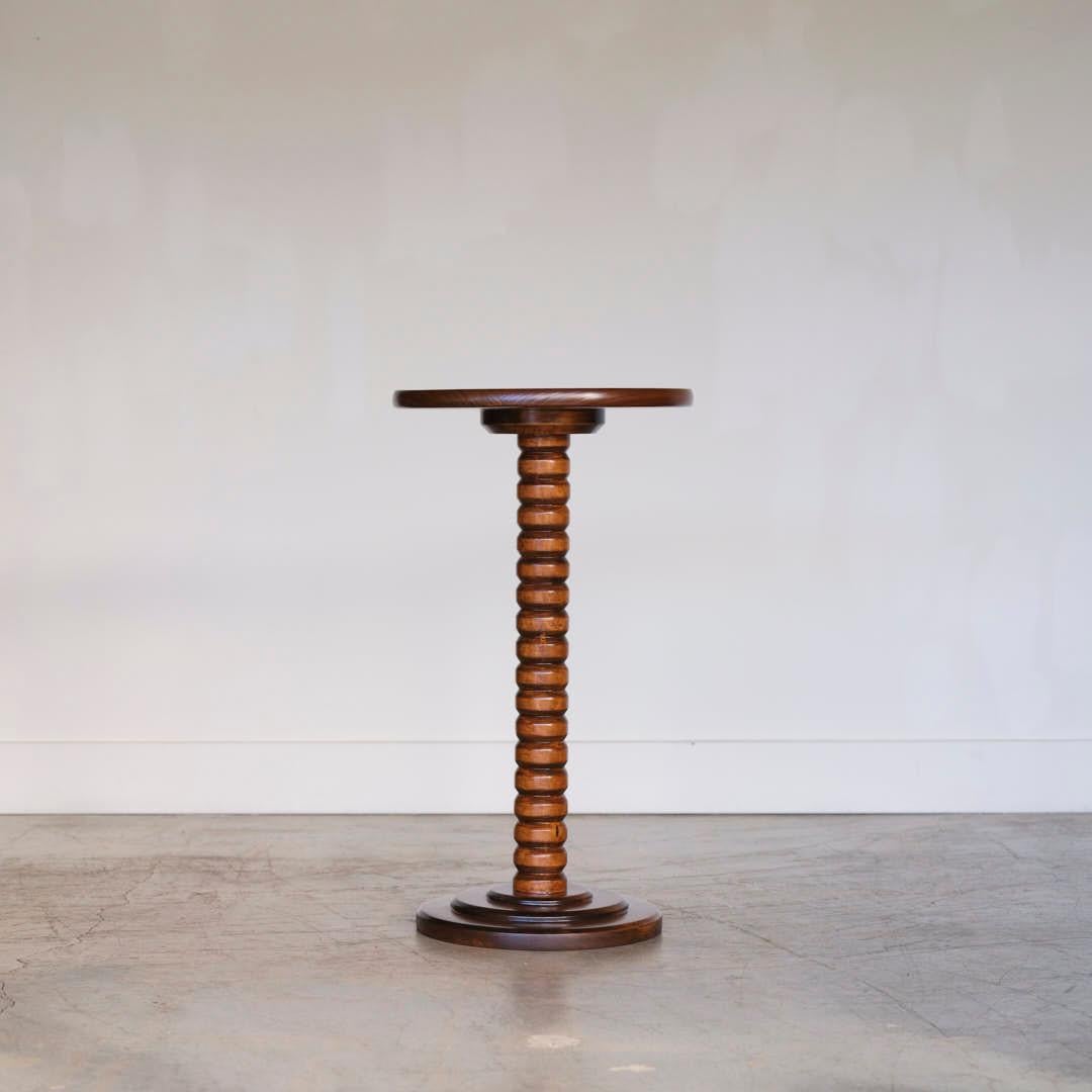 20th Century 1940's French Wood Side Table