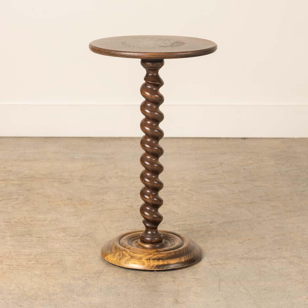 1940er Jahre Französisch Wood Beistelltisch (20. Jahrhundert)