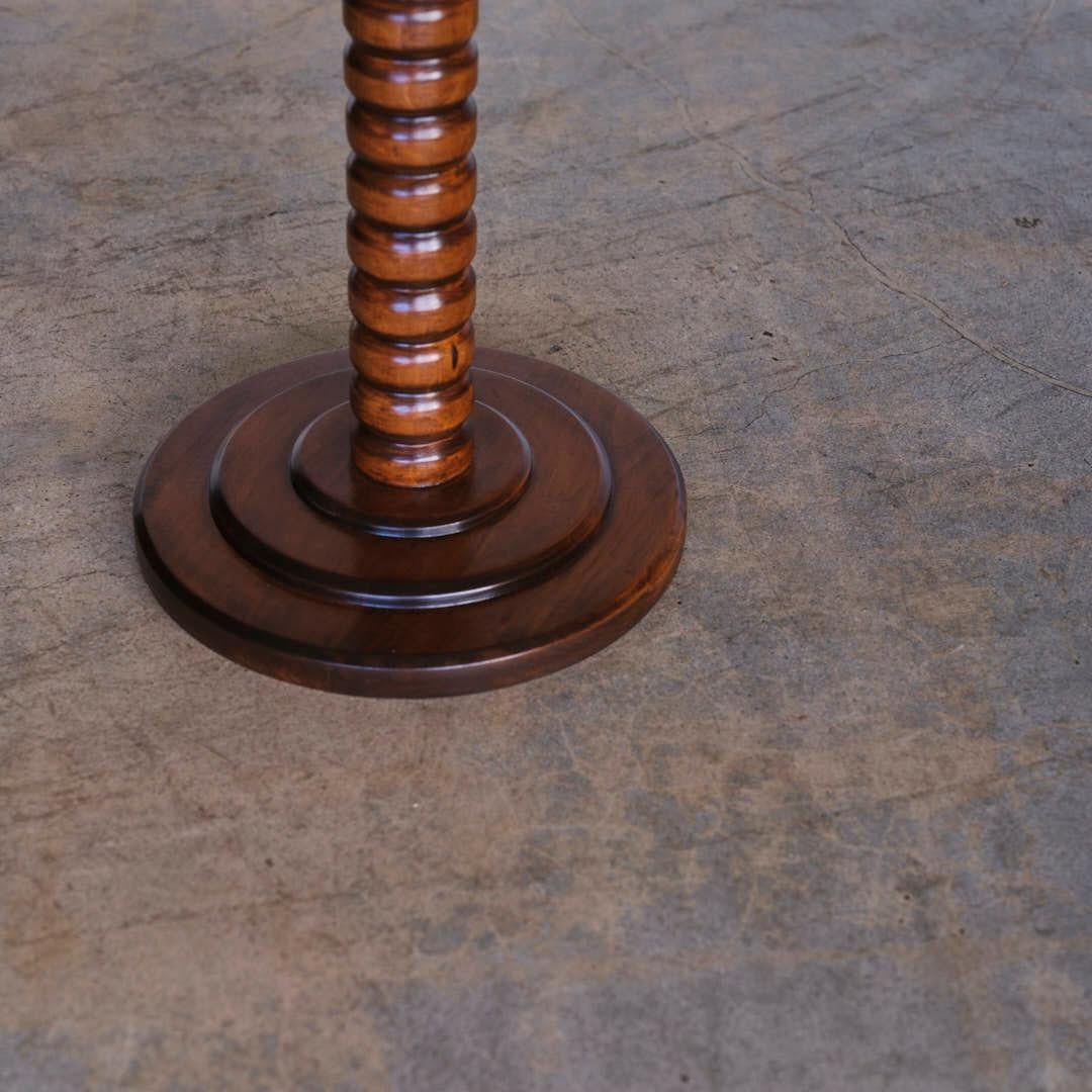 1940's French Wood Side Table 1