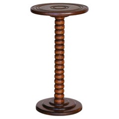 1940's French Wood Side Table