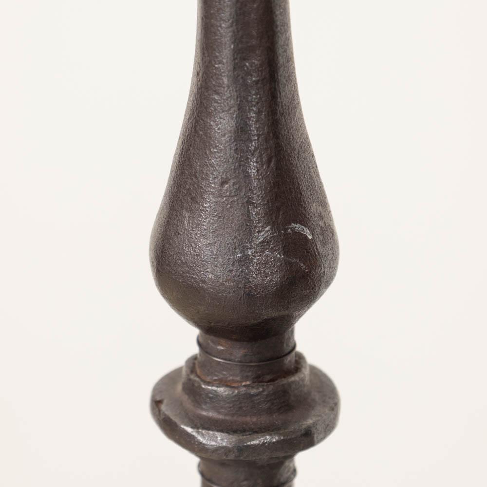 1940's French Wrought Iron Floor Lamp 6