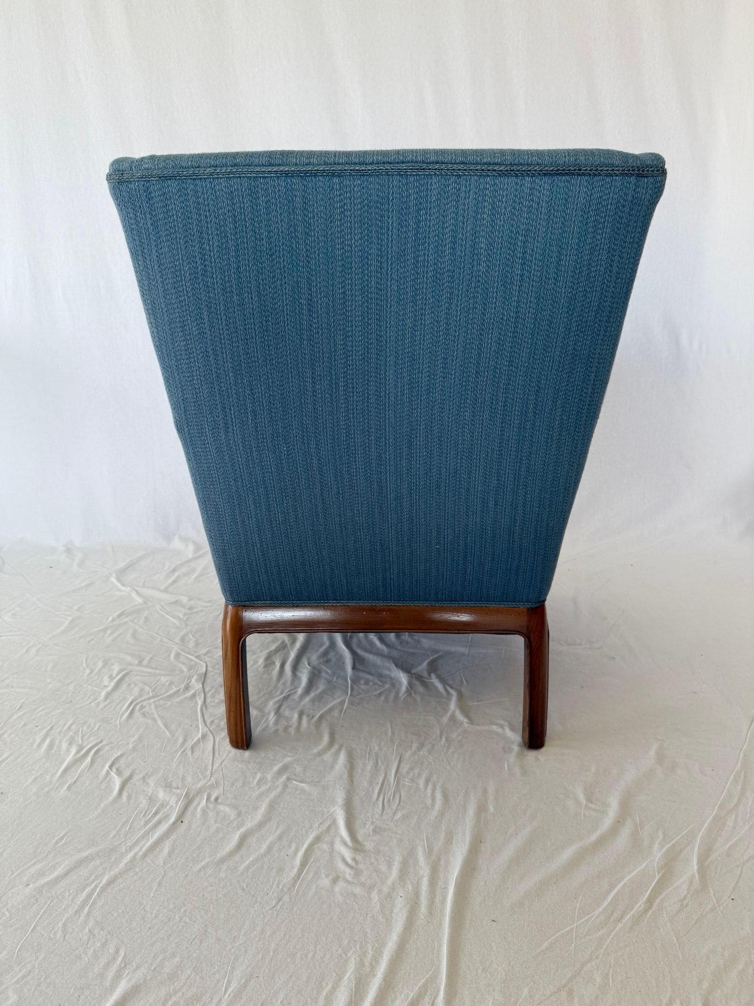 Silla de salón y reposapiés Frits Henningsen de 1940 en venta 5