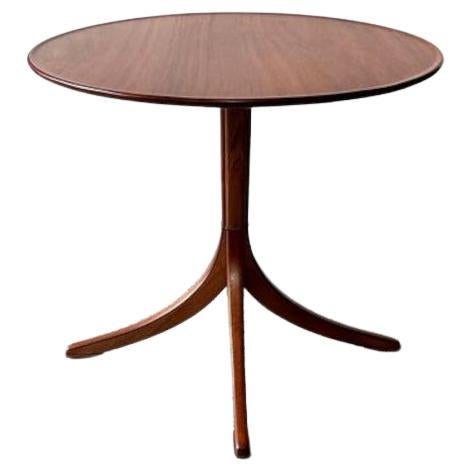 1940’s Frits Henningsen Mahogany Pedestal Table For Sale