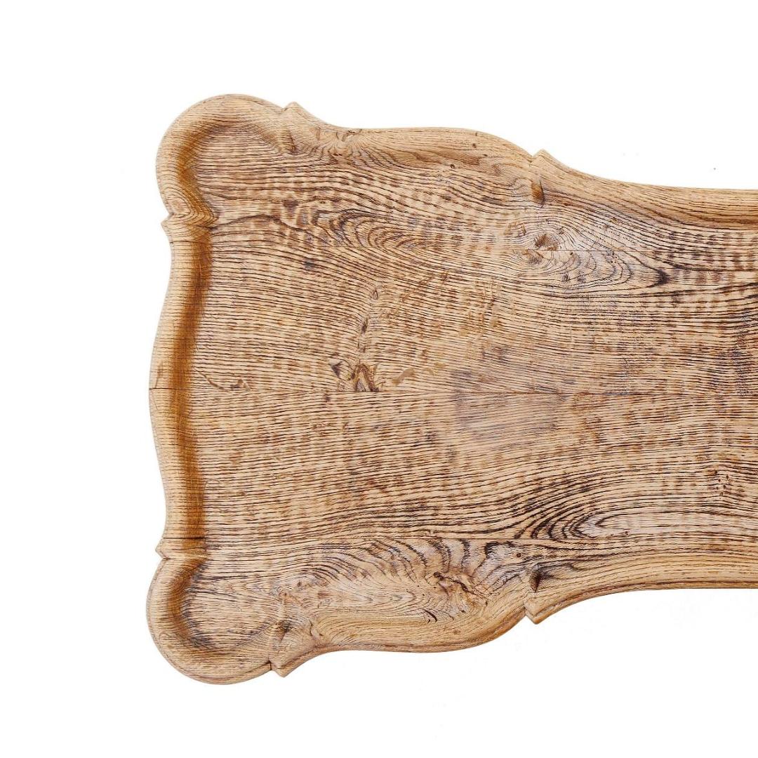 Mesa baja de roble macizo Frits Henningsen de los años 40 con patas cabriolé en Bueno estado para la venta en London, GB