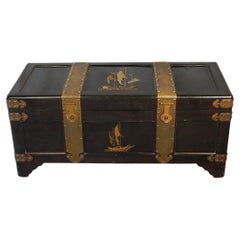 1940's George Zee Design Artistic Chest Coffee Table