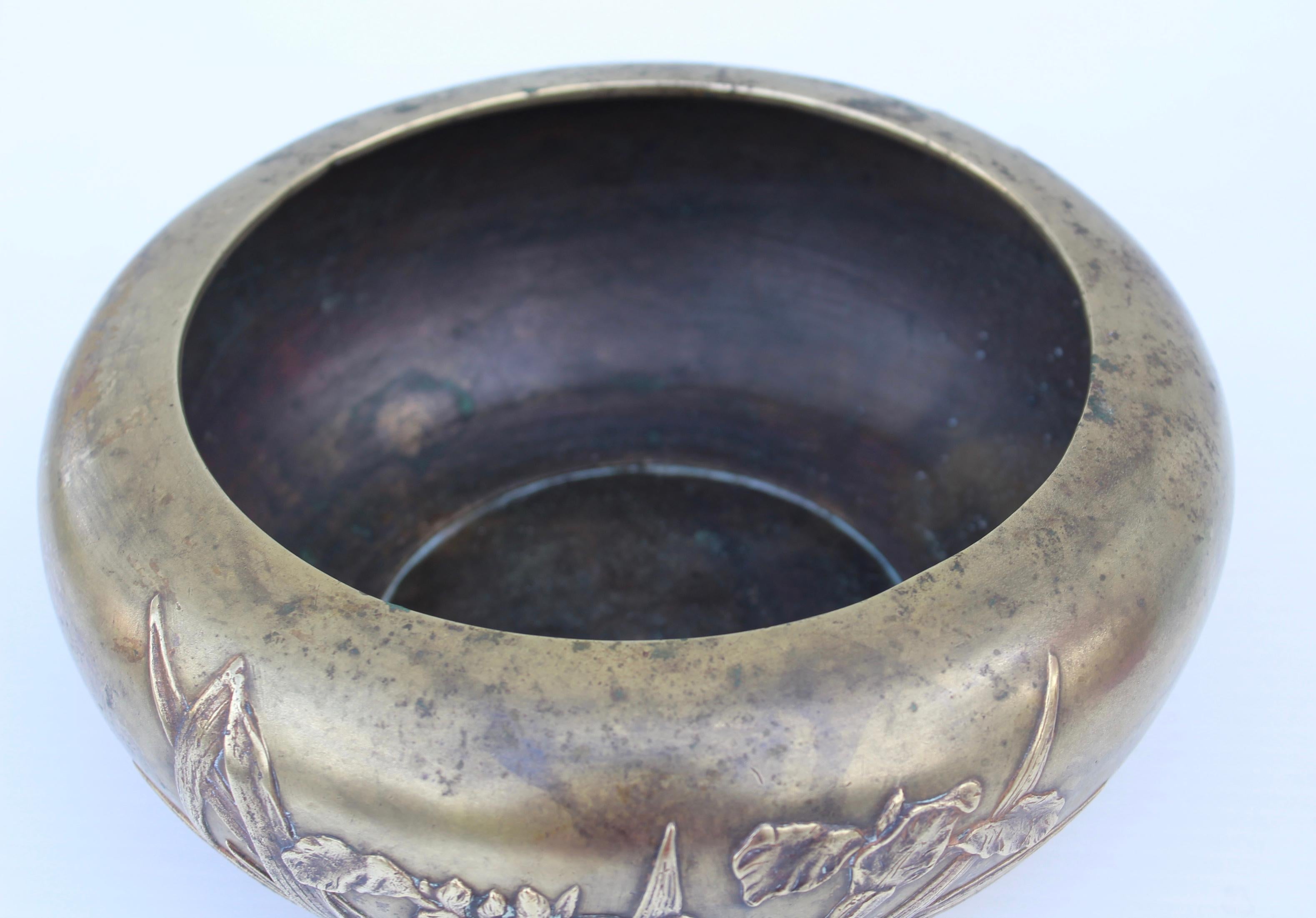 1940s German Bronze Bowl For Sale 2