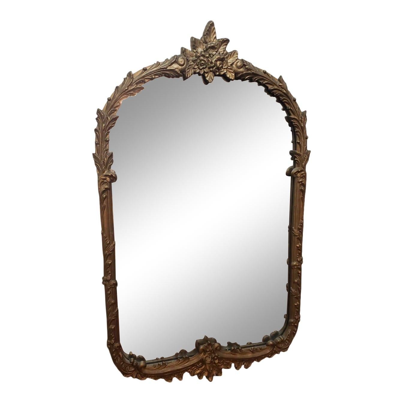 1940s Giltwood Heirloom Mirror