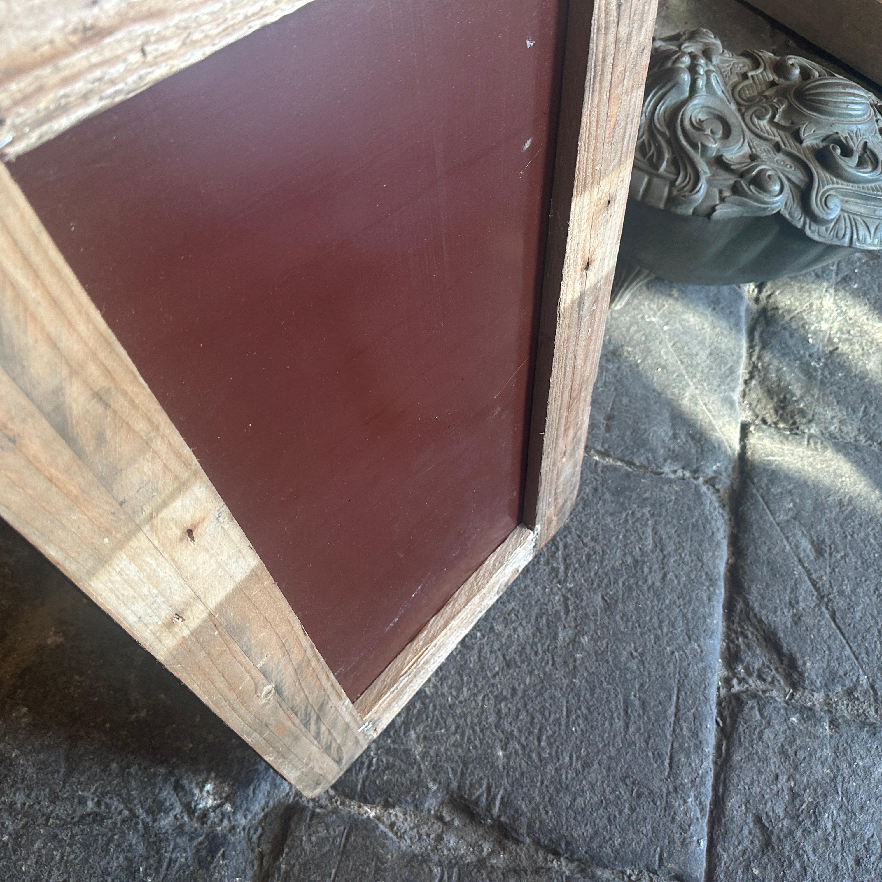 Miroir mural italien en laiton de style Gio Ponti, mi-siècle moderne, années 1940 Bon état - En vente à Aci Castello, IT