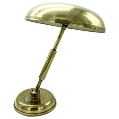 lampe de table en laiton des années 1940 Giovanni Michelucci pour Lariolux